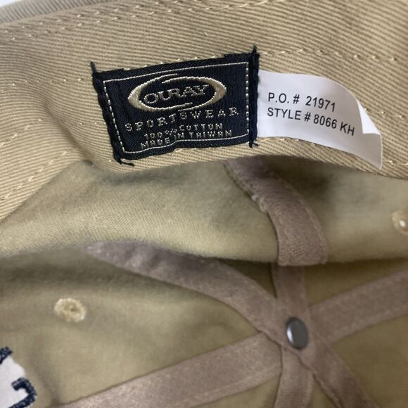 Curacao Dutch Caribbean Strapback Baseball Cap Hat Beige - Picture 11 of 11